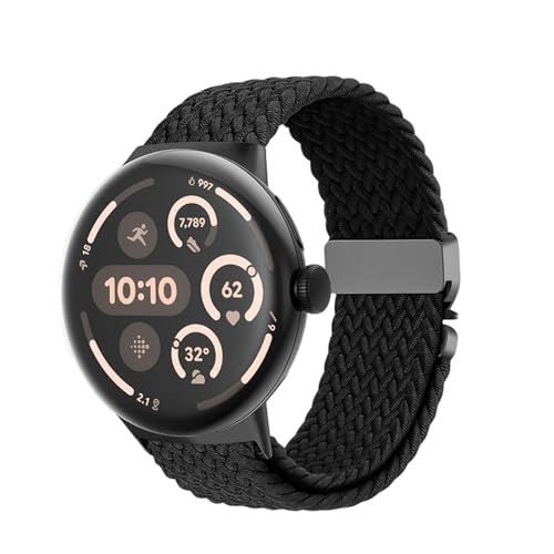 [Asvufeyy] Google Pixel Watch�o���h/Google Pixel Watch 4/3/2/1 (41mm) �p�҂ݍ��� �L�k�x���g�s�N�Z���E�H�b�` 1/2/3/4 �����o���h �p���V���[�g�o�b�N�� �����\ �_�� �ʋC�� �x���g 
