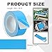PATIKIL Thermal Adhesive Tape, 25m x 50mm x 0.2mm Double Side Adhesive Thermal Conductive Tape for Heatsink LED GPU Modules Computer CPU IC Chip, Blue