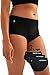 Cool Period Lot 3 Culottes Menstruelles Absorbantse Lavable Ecologique Menstruation Règles (Medium, Lot 3 Culottes Avec sac étanche)