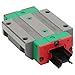 HIWIN Linear Guide RGW25HC RGW25 RGW25HCZ0C/ZAC GK Block Linear Carriage/Slider/Rail/Guideway Bearings Motion Control for CNC Machine Tools Parts 3D Printer Automation Industry