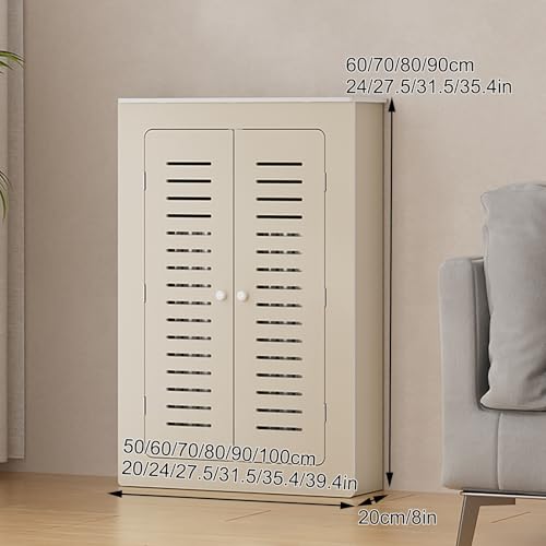 Cache-radiateur à lattes avec tablette supérieure de rangement - 8