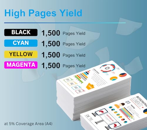 Image of 126A Toner Cartridge Compatible for Color LJ Printers CP1025, CP1025NW, M175A, M175NW, M275MFP (126A - 4 Colour Combo)