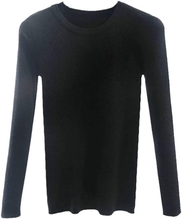 Size M ChanYorn Winter Knitted Woman Sweaters Pullovers Spring Autumn Basic Jumper Slim Pull Long Sleeve Sweater