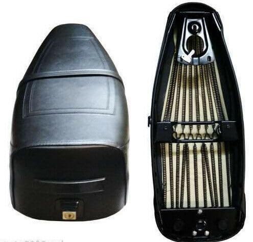 SELLA TIPO ORIGINALE MADE IN ITALY compatibile VESPA PX125 150 200 BASE FERRO MOLLE TARGHETTA POSTERIORE
