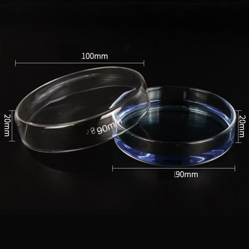 High Borosilicate Glass Petri Dish - Laboratory Petri Dish(90mm)