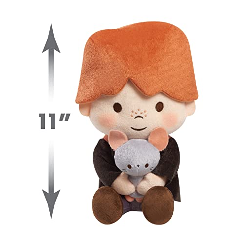 Harry Potter 27458 Wizarding Friends And Pals Ron Weasley™ And Scabbers 11-Inch Super Soft And Cuddly Plush Stuffed Animal, Kids Toys thumb #2