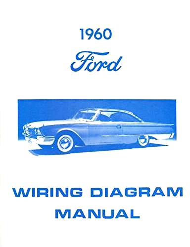 COMPLETE 1960 FORD CAR WIRING DIAGRAMS & SCHEMATICS - All Models