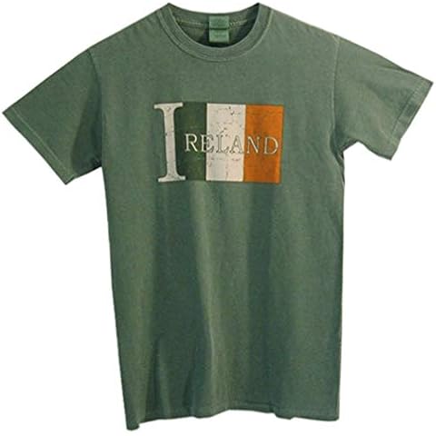 Celtic Clothing Company Men's Irish Flag Shirt, Green - XXL Cover