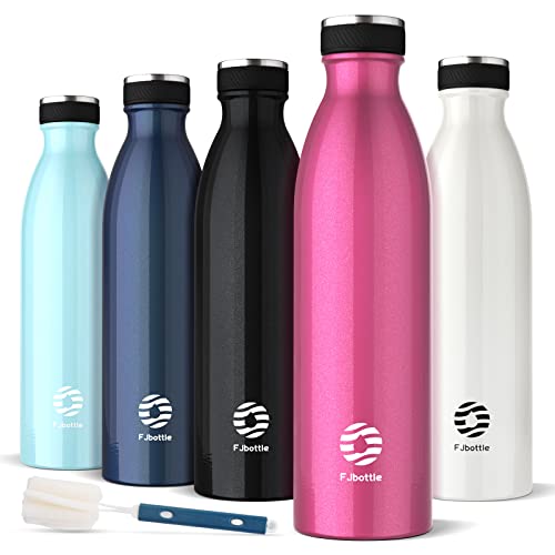 【Design elegante】A differenza di altre borracce simili, questa borraccia FJbottle da 1 litro ha una finitura perlata invece della tradizionale finitura opaca, che la rende più elegante e bella!