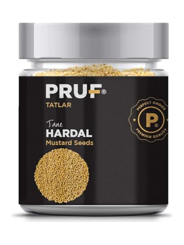 Hardal Tane/Mustard Seeds 215 g. Sağlıklı Cam Kavanoz