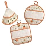 Set da 3 Pezzi di presine natalizie da cucina da ricamare a punto croce, Presine Natale co...