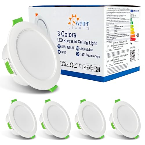 Sweier IP44 Focos LED Interior Techo 5W