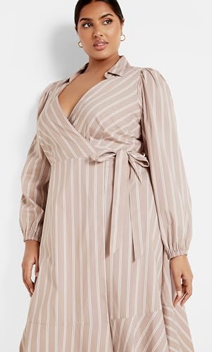 Image of City Chic Women's Dress - Selena Wrap