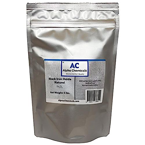 Black Iron Oxide - Fe3O4 - Natural - 5 Pounds