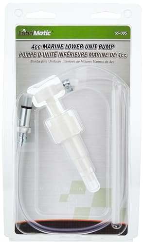 LubriMatic 55-005 4CC Fluid Pump for Quart Size Bottles w/ Metal Marine Fitting