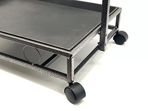 Mcage 85805 Large Wrought Iron Parrot Bird Play Stand Perch Play Gym Play Ground Rolling Stand  thumb #2