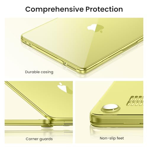 Image of BlueSwan Case for MacBook Neo Cover 13 inch 2026 A3404 Clear Hard Shell