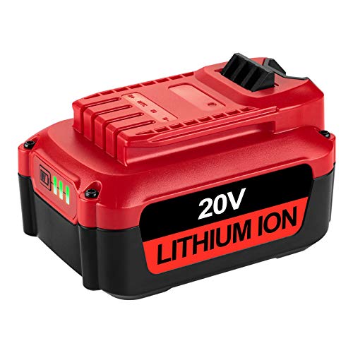 ANTRobut 20V 5.0Ah Lithium Battery Replacement for Craftsman 20V Battery CMCB204-2 CMCB202-2 CMCB204 CMCB205 Compatible with Craftsman V20 20V Cordless Power Tools