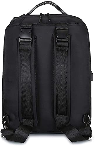 Sac à dos décontracté marron M imperméable résistant usure chargeur USB portable