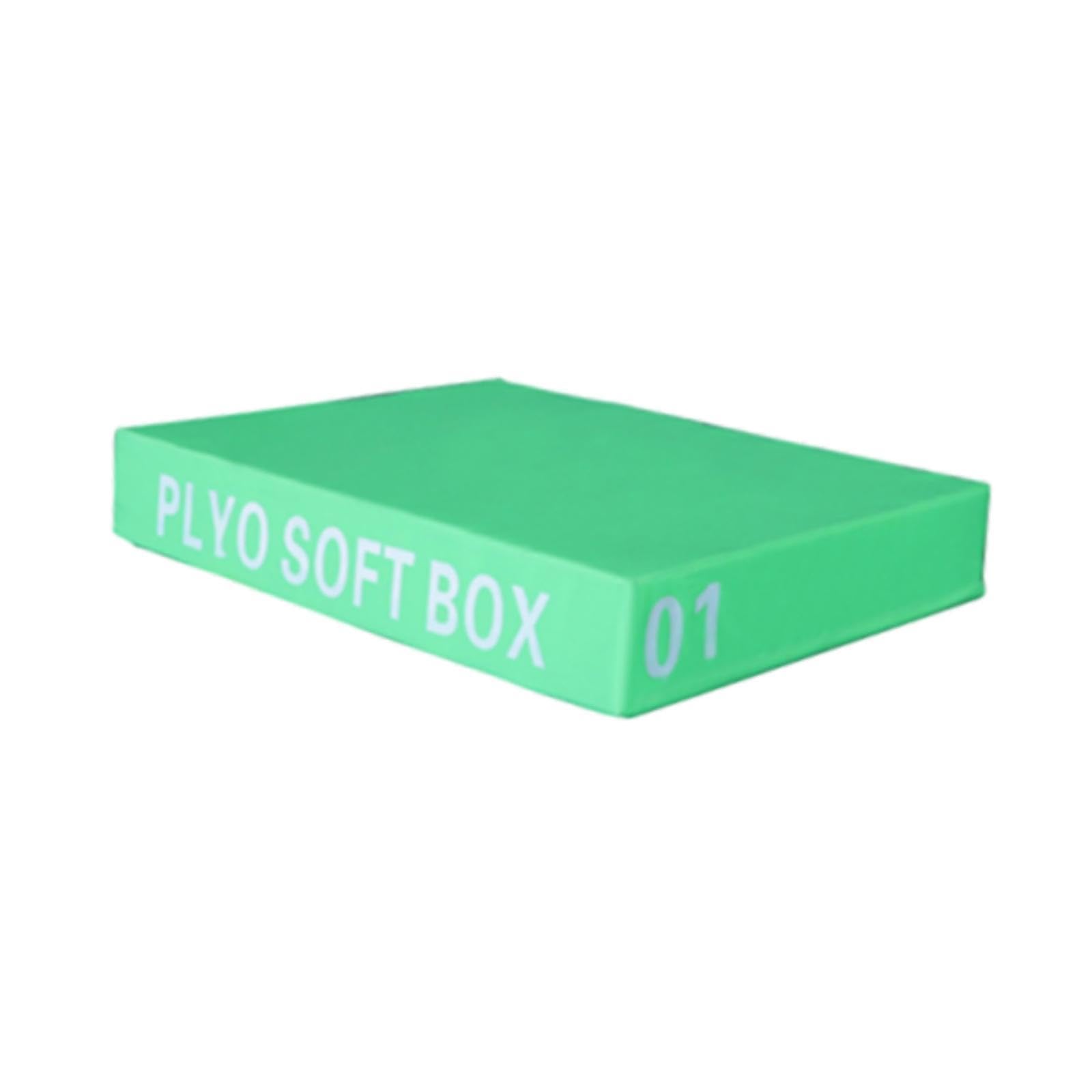 MERISHOPP®Plyometric Jump Box Non Slip Multipurpose for Exercise MMA Physical Training Green 15cm High|Sporting Goods | Step/Riser Sets|1 Plyometric Jump Box-image-6