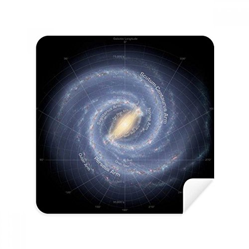 Lunettes claires au bureau et en voyage avec le chiffon Galaxy 2Pcs