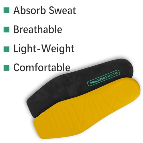 Image of Shoe Insoles Replacement for Ariat Men's Shoes, Memory Foam Square Toe Footwear Inserts for Comfortable Light-Weight and Cushion Shock Absorbing (Men8.5)