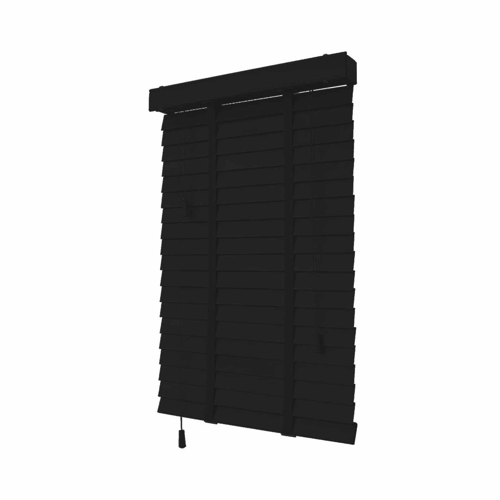 Persianas venecianas de madera de 46x107 cm y 56x163 cm para ventanas de casa y oficina