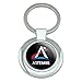 NASA Artemis Moon Logo Keychain Classy Round Chrome Plated Metal