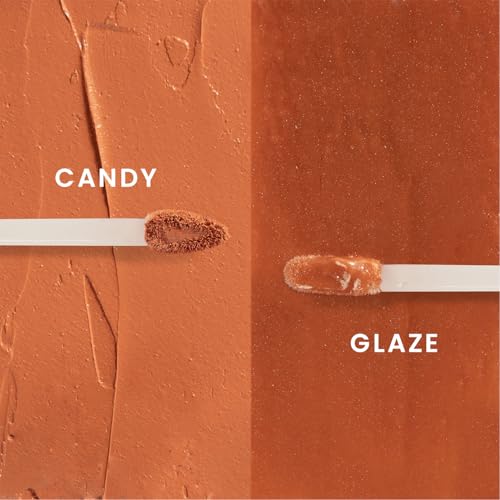 Image of Double Dip | Candy & Glaze | Sweet Classic Pink Lipstick (2ml) Plus Soft Shimmer Lip Topper (2ml) | Perfect Balance of Color & Shine