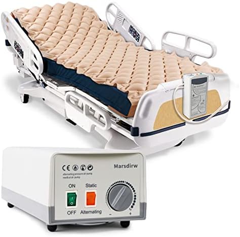 Alternating Air Pressure Pad, Mattress With Mattress Topper And Pump, Inflatable, Silent Bed Mattress To Prevent Bedsores For Bed Bed Patients In
