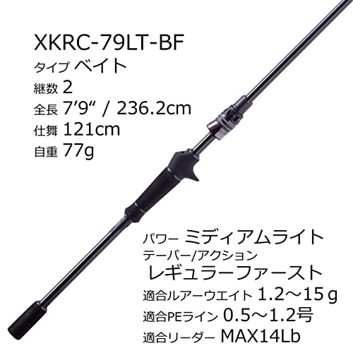 AbuGarcia (アブガルシア) ソルティーステージプロトタイプ 黒鯛 SaltyStageProtoType Kurodai XKRC-79LT-BF 画像2