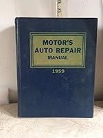 Motor's Auto Repair Manual 1959 B000KSEVFM Book Cover