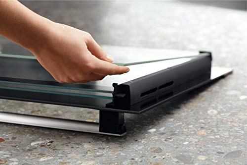 الكترولوكس فرن مدمج فاخر 60 سم مع شاشة رقمية، سعة فرن 65 لتر XL مع مروحة، تنظيف اكوا، قفل للاطفال، الوظائف تشمل الخبز/ الشواء/ تذويب/ مروحة التبريد، التيميت تيست 300 KOH3H00BK