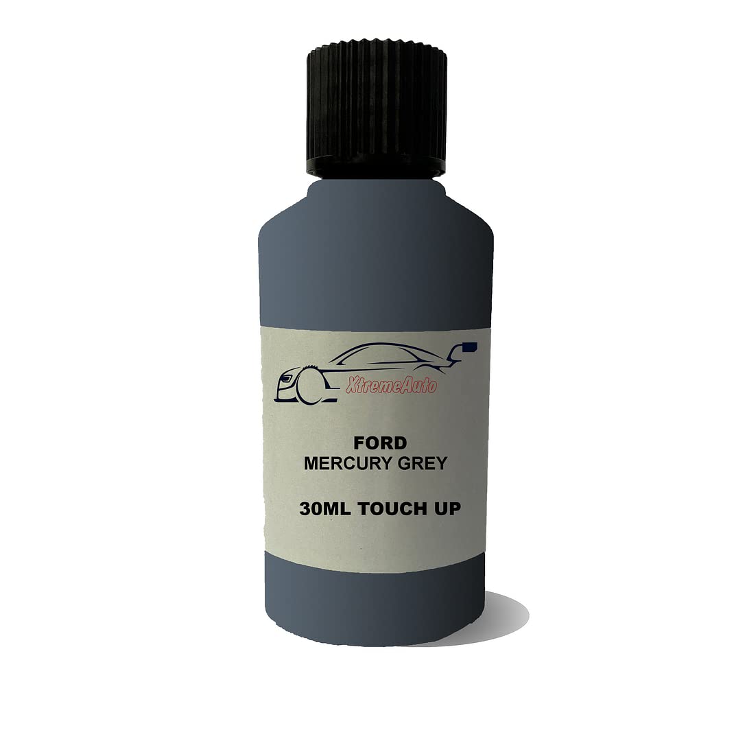For Ford Fiesta Mercury Grey Met. Xsc2076C Q7 Touch Up Paint Bottle Chip Scratch Repair Brush Direct Appliance