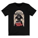 Mod.4 Death Proof Stuntman Mike Car Skull Quentin Tarantino Retro Vintage Movie Driving School Camiseta T-Shirt (XL)