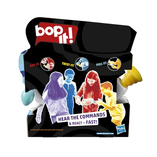 Hasbro Gaming Bop It! Electronic Dexterity Game, Travel Toys for Gids, Sound & Action Fun, Ages 8+, Solo or Group Play - Image 7