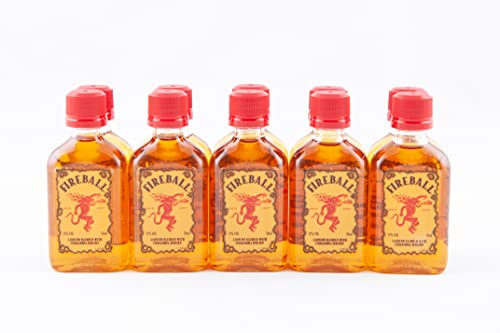 Fireball Cinnamon Whisky - Pack de 10 miniaturas de 50 ml