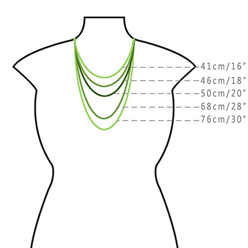 Pugster Collana con ciondolo a forma di volpe, in