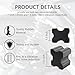 4PCS Rubber Coil Spring Spacers,Heavy Duty Front Coil Spring Booster Kit for 1