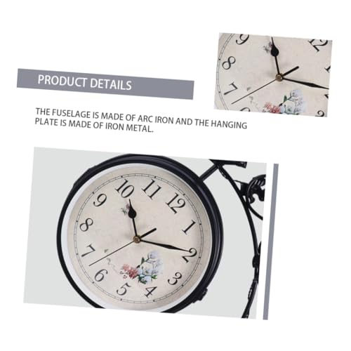 Horloge double-face Cabilock lisible des deux côtés pour grand salon