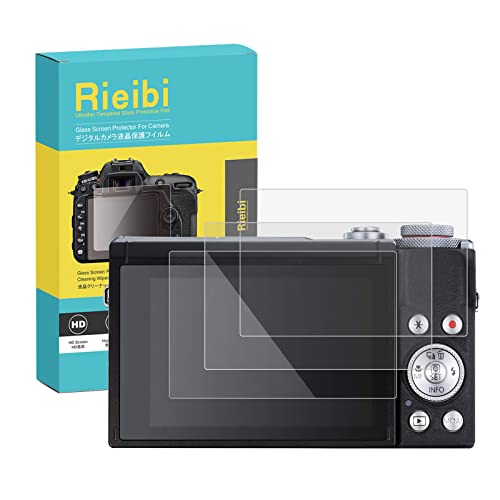 Rieibi (3 Packs) Screen Protector for Canon PowerShot G7 X Mark III Digital Camera