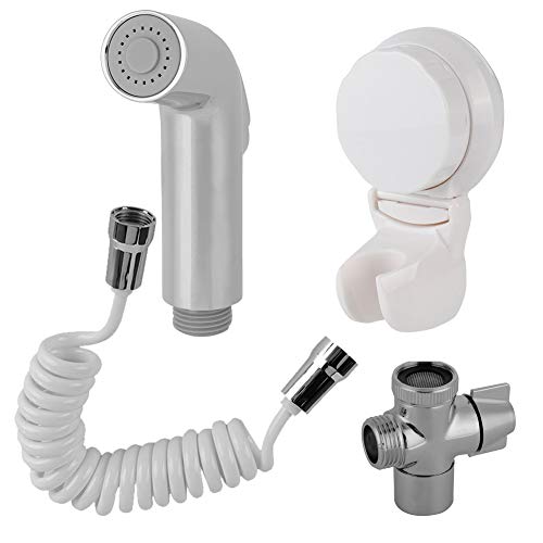 Pulverizador de Bidé para Inodoro, Juego de Limpieza de Rociador de Pañales de Tela para Bidé de Mano para Limpieza de Piso, Inodoro, Ducha, G1/2'