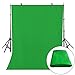 LYLYCTY Green Screen Key Backdrop, Polyester, 5X7 FT, Photography Background, Machine Washable, Green, LY166