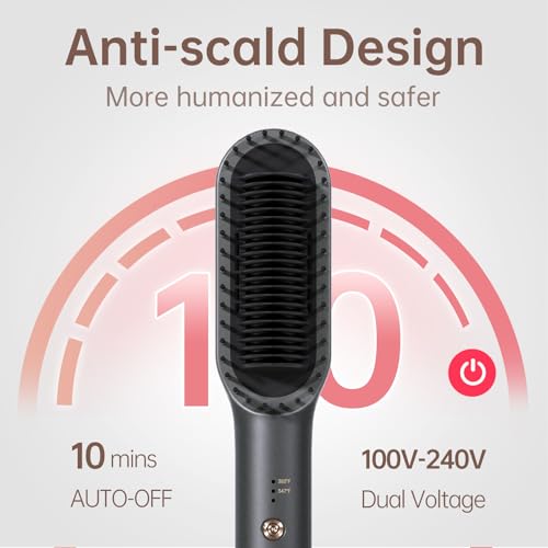 Generic KD381A Hair Straightener Brush For Dry/Wet Hair, Hot Air Straightening Brush thumb #5