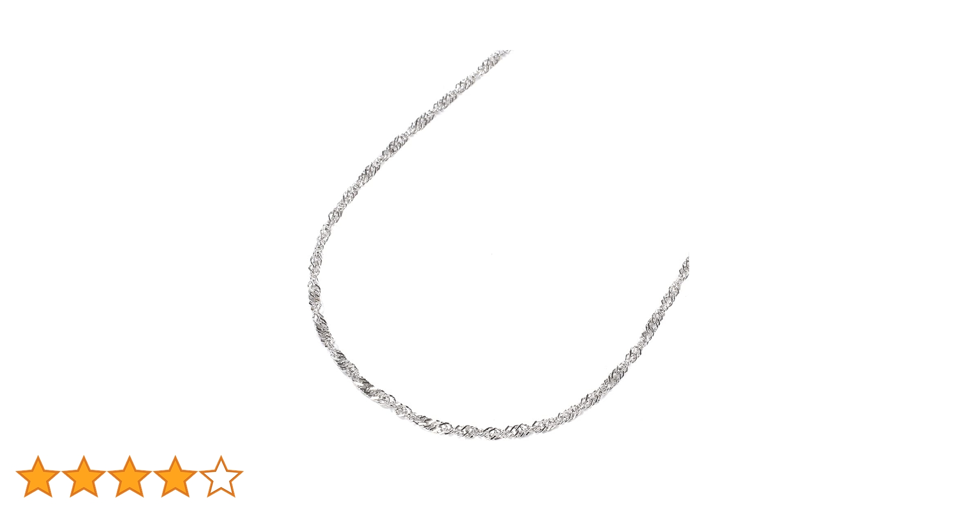 Amazon | 純プラチナ スクリュー ネックレス Pt999 50cm