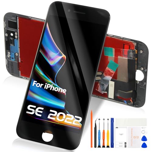 Reparo TFT Écran LCD pour iPhone SE 2022 LCD Display pour iPhone SE3 Écran Replacement A2782 A2783 A2785 A2595 Numériseur Écran Tactile Verre avec Kit de...