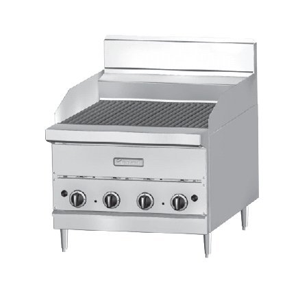 Garland G48-BRL G Series Countertop Gas Charbroiler 48'W with Ceramic Briquette