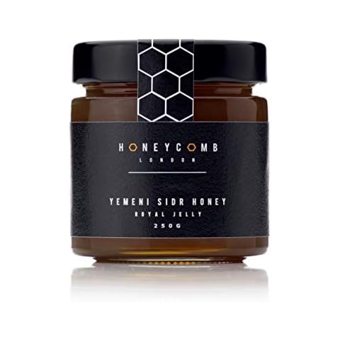 Royal Jelly Organic Honey Unpasteurised Raw Organic Yemeni Sidr Honey with Royal Jelly Royal Honey Queen Bee Honey Natural Cover