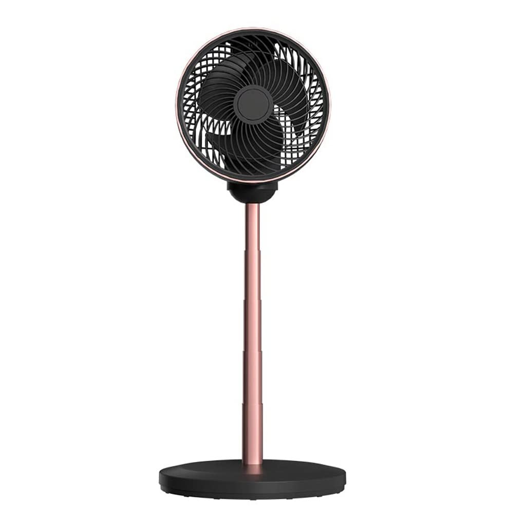 Ventilateur de circulation de l'air télescopique et pliable RJJ noir de table