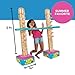 Fun Express Limbo Game for Kids and Adults - 5 Feet Tall Adjustable Carnival Games Set for Birthday Party Games | Outdoor Games for Pool Party, Luau Games & Field Day Activities | 3-Piece Vinyl Kit